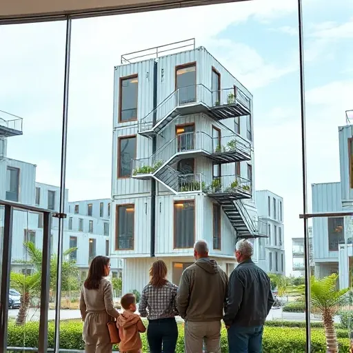 Интеграция модульных транспортных контейнеров в архитектуру жилых домов